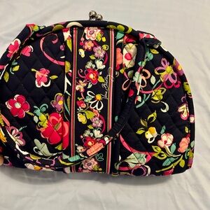 Vera Bradley Kiss-Lock Bag Eloise in Ribbons